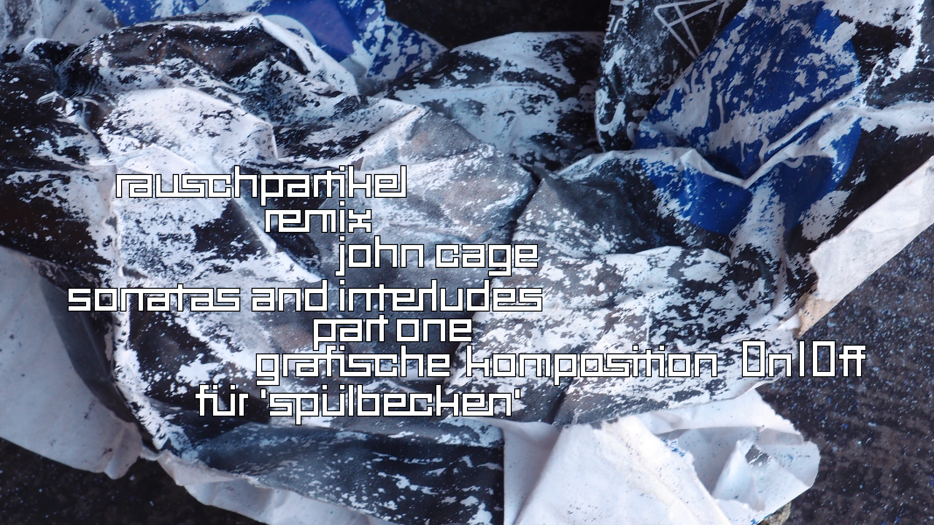 2021-01-30 Wasser in der Sple II (Remix John Cage 'Sonatas & Interludes', On-Off) (Komposition, Remix, Recording, Foto)